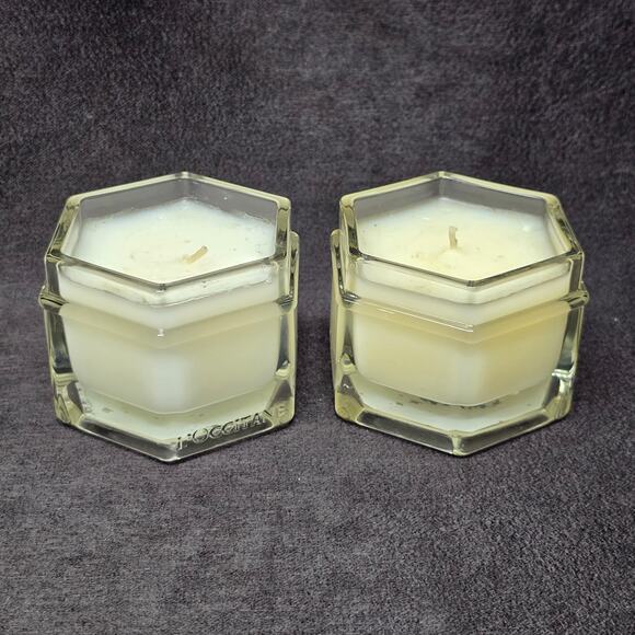 L'Occitane En Provence Scented Candle 3.5 oz Glass Jar Set of 2 - Picture 3 of 16